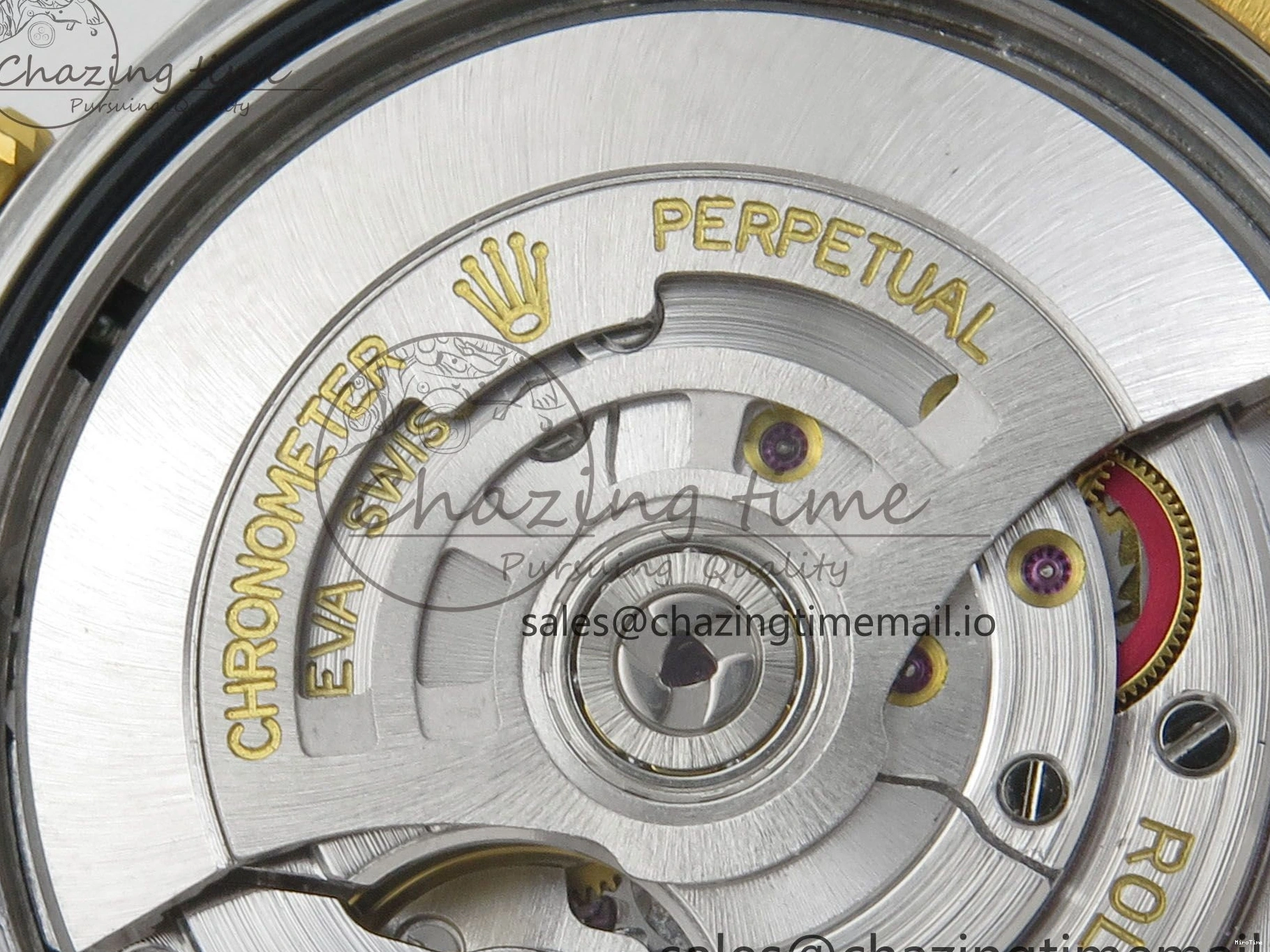 MiroTime 0327 SunProtective DateJust 36 SS YG ARF 1:1 Best Edition 904L Steel YG Leaf Diamonds Dial on Oyster Bracelet SH 87